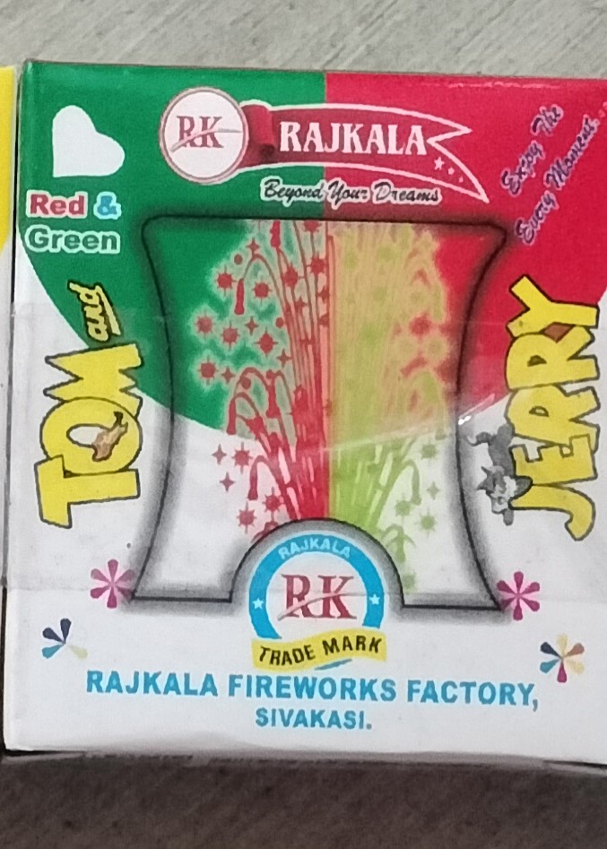 tom & jerry red &green