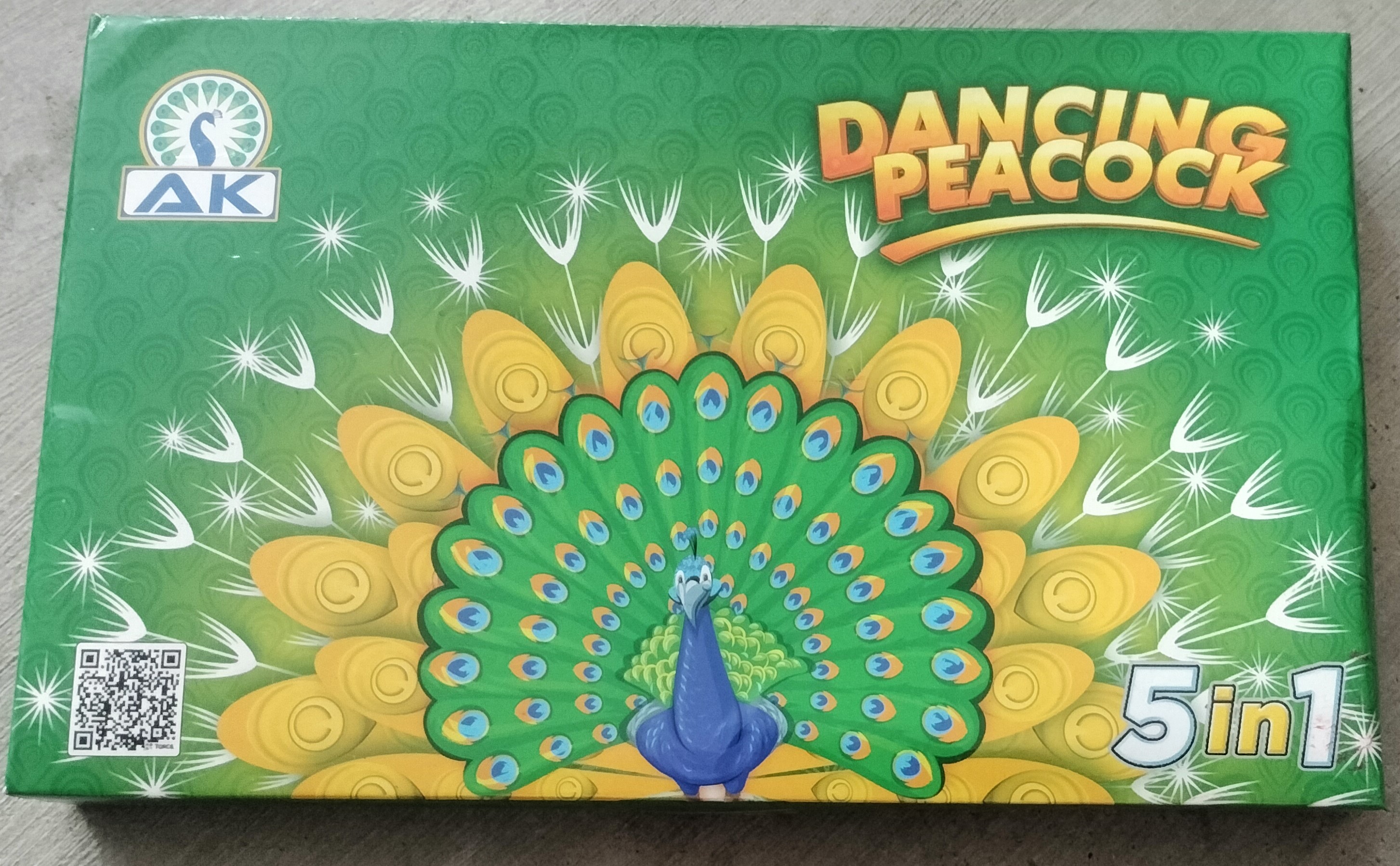 dancing peacok 5 in 1